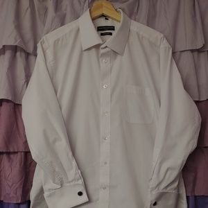 White dress shirt French cuffs